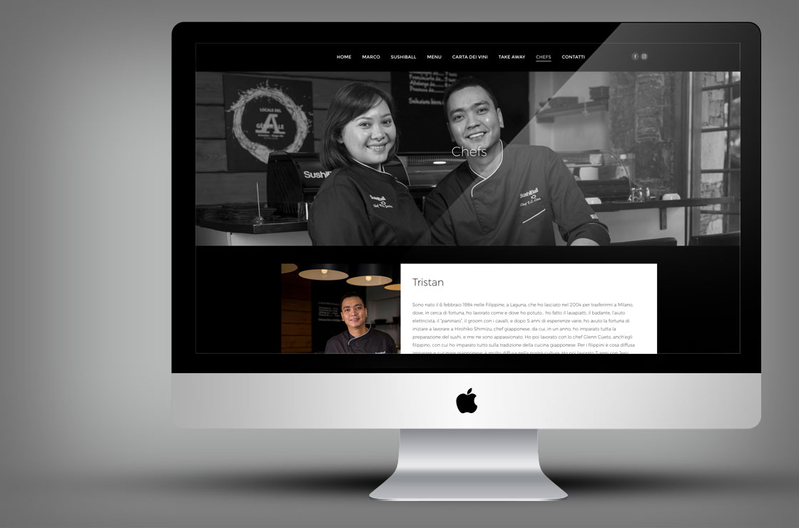 Chefs - Restyling del sito internet