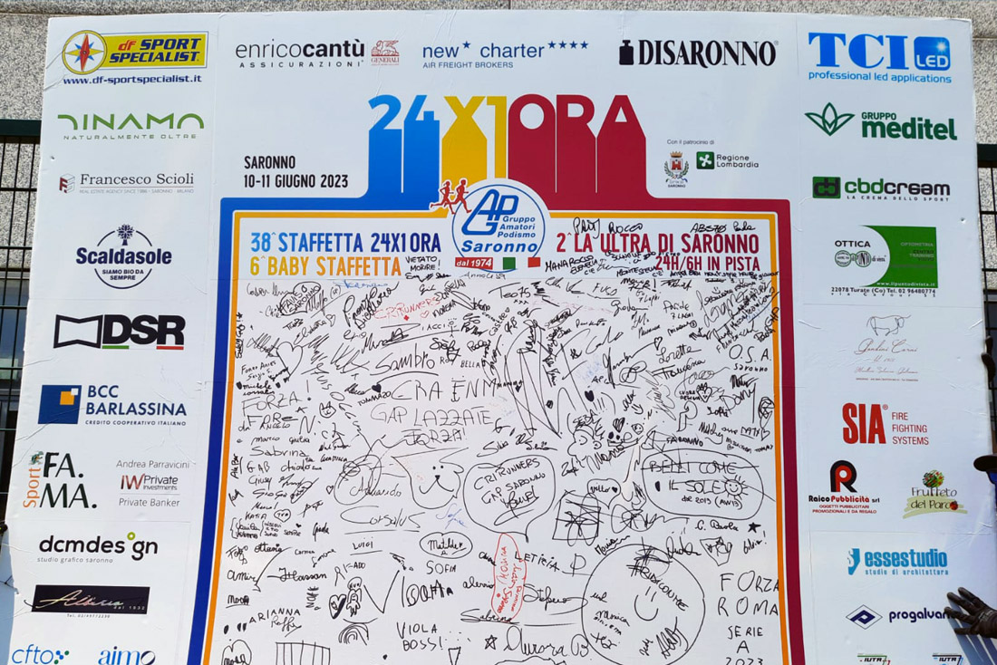 24x1ora - Gap Saronno - Wall premiazione